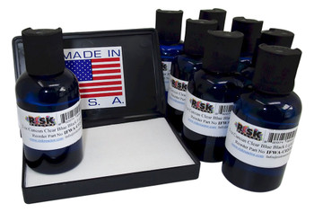 8PK1OZNONTOXIC eight 1 oz bottles of Invisible black light