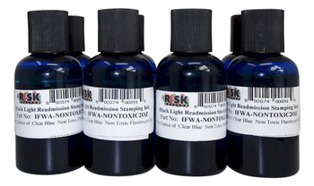 (未使用･未開封品)Ink Black 8ml 8PK2OZNONTOXIC Eight pack of non toxic UV inks at wholesales