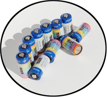 Wholesale CR123A batteries in bulk and specially designed for Risk Reactor UV flashlights Wholesale CR123A batteries in bulk and specially designed for Risk Reactor UV flashlights