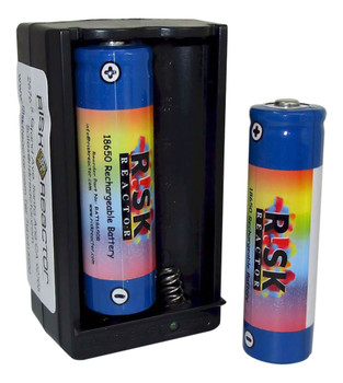 BATC18650X2 Black light battery and charger for the 18650 battery size BATC18650X2 Black light battery and charger for the 18650 battery size