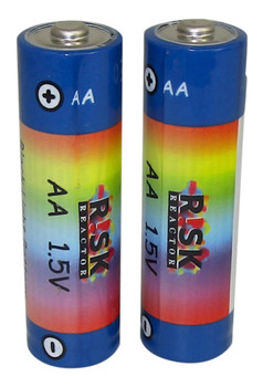 Pack of two Double AA Batteries for black lights and other flashlights BATAA-2PK Pack of two Double AA Batteries for black lights and other flashlights BATAA-2PK