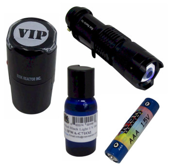 KIDM-R Mini Zoom Clear UV Red Stamping Kit Batteries Included KIDM-R Mini Zoom Clear UV Red Stamping Kit Batteries Included