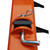 Box Blade Independence Series Orange Closeup of Shank & Pin Assembly
