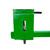 Pinnacle Series John Deere Tractor Quick Attach (JDQA) to Skid Steer Quick Attach (SSQA) Adapter, Green, Close View