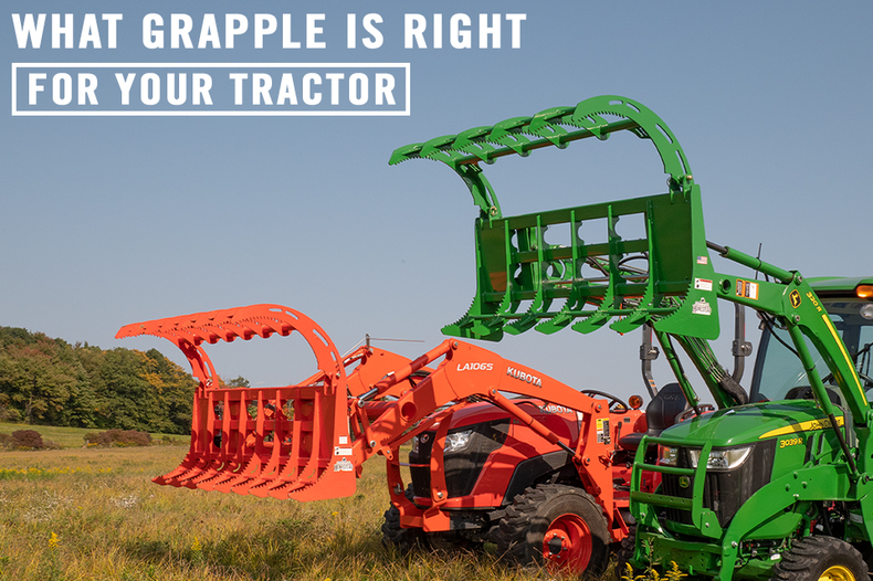 What Grapple is Right for Your Tractor?