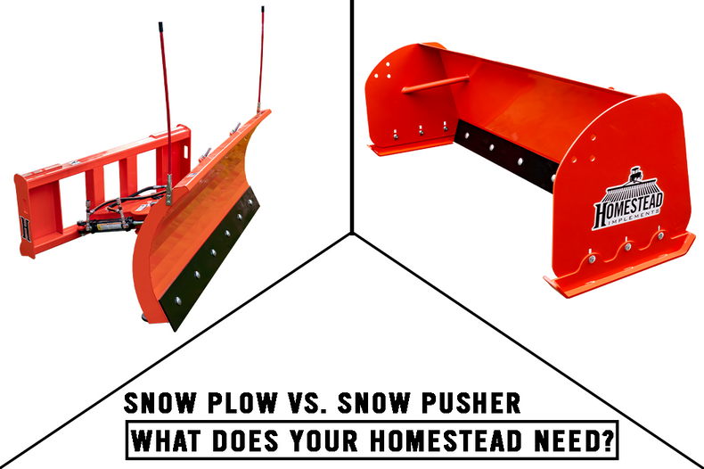 Snow Plow vs. Snow Pusher - What You Should Know!