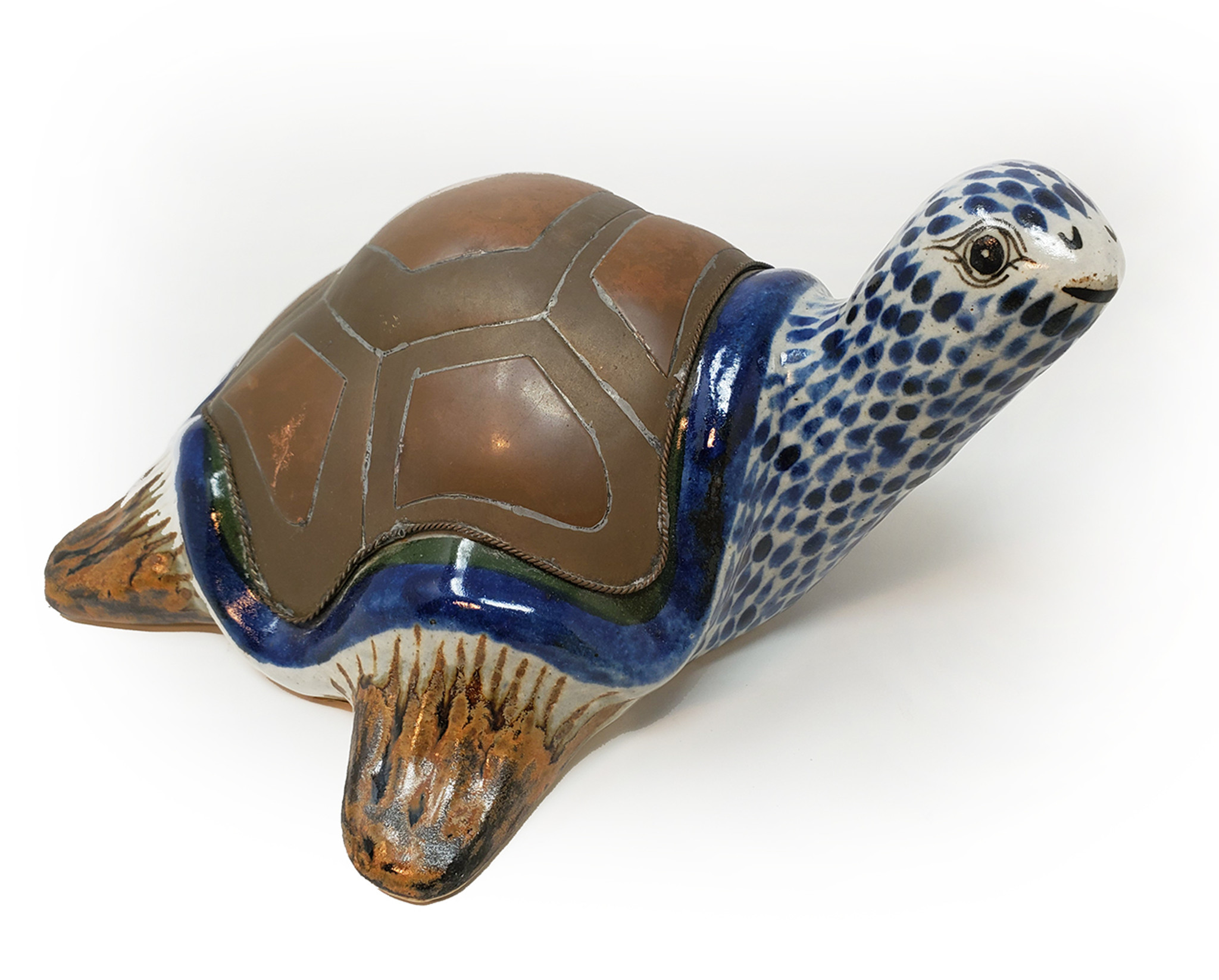 Sergio Bustamante Turtle Sculpture Large