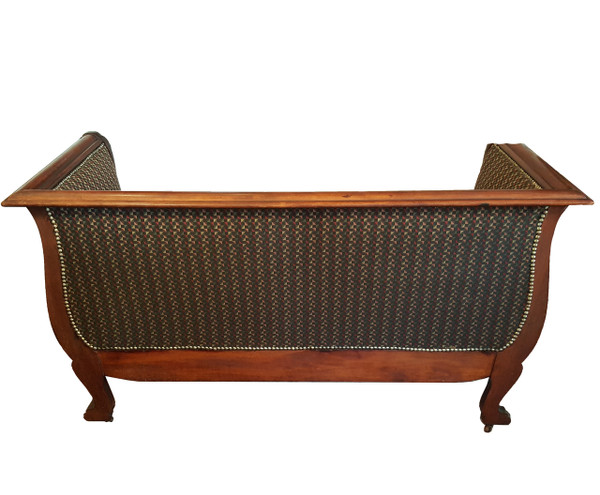 Antique Sofa with Modern Upholstery