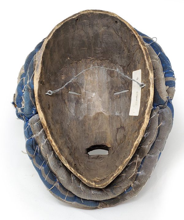 Reverse side of Dan tribal mask.