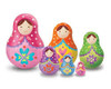 PAINT YOUR OWN TRINKET BOX RUSSIAN DOLLS