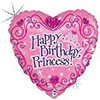 HAPPY BIRTHDAY PRINCESS FOIL B