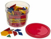 PLASTIC PATTERN BLOCKS SET OF 250