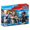 PLAYMOBIL POLICE BIKE WITH THIEF