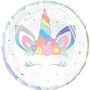 UNICORN PARTY PLATES 7 INCHES