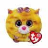 TY PUFFIES TABITHA CAT YELLOW