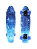 SKATE BOARD LED BLUE 22