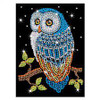 SEQUIN ART NIGHT OWL