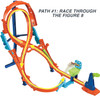 HOT WHEELS VERTICAL-8 JUMP TRACK SET