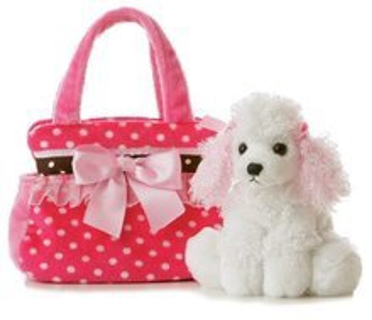 FANCY PINK POLKA DOT CARRIER