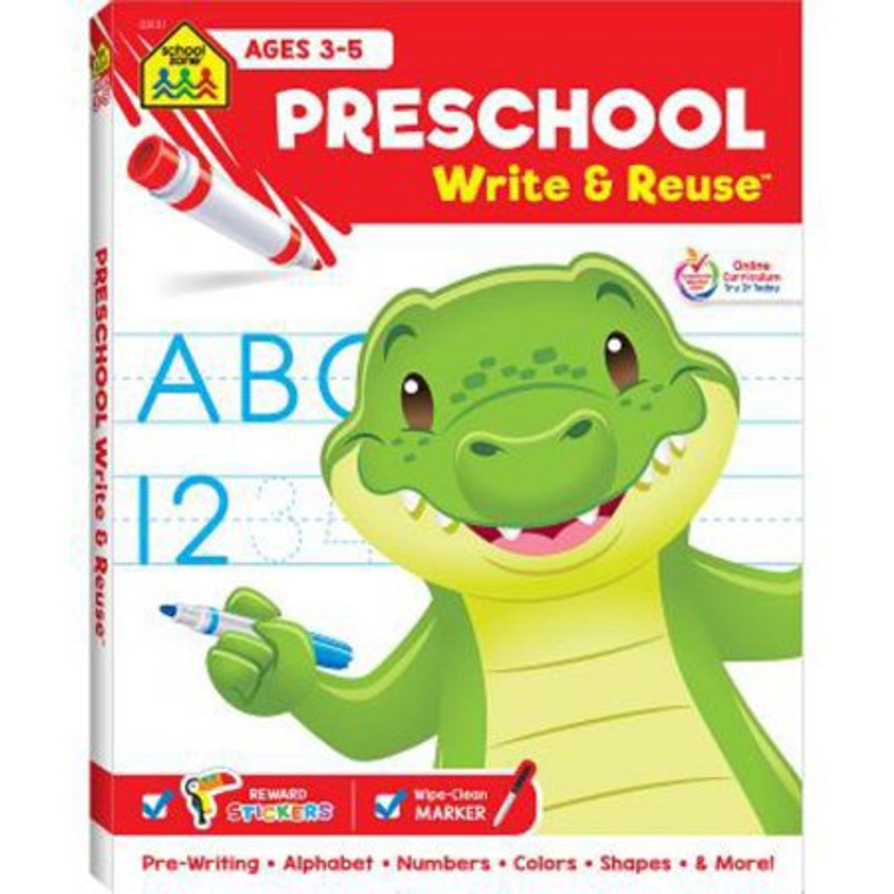 PRESCHOOL WRITE & REUSE AGES 3-5