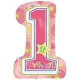 1ST BIRTHDAY FOIL BALLOON PINK