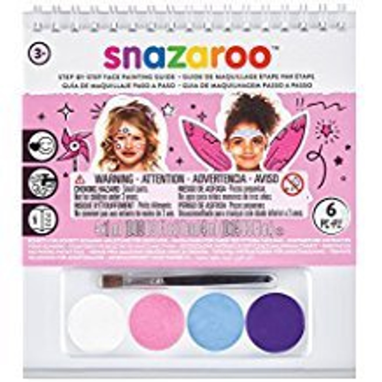 SNAZAROO GIRLS BOOK & PAINT