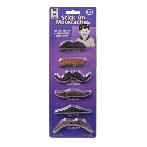 STICK-ON MOUSTACHES