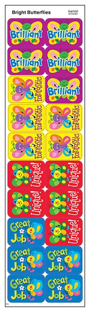BRIGHT BUTTERFLIES STICKER