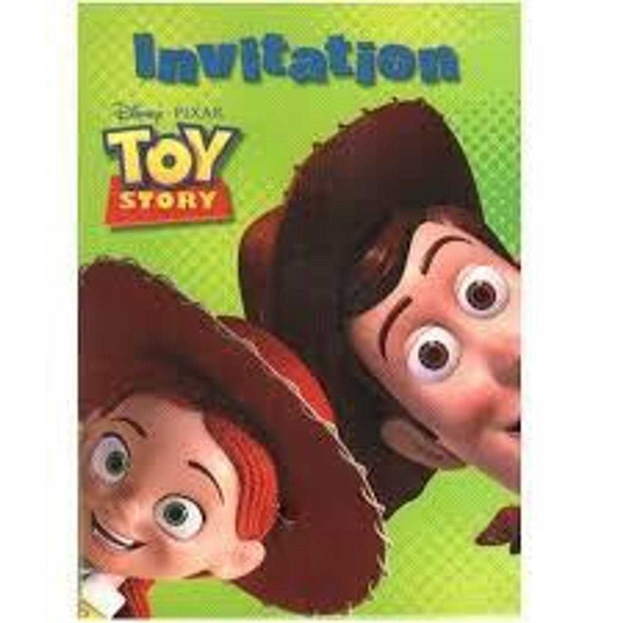 TOY STORY INVITATIONS