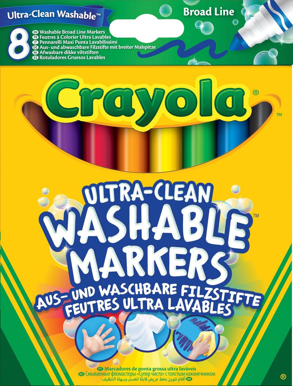 CRAYOLA WASHABLE MARKERS