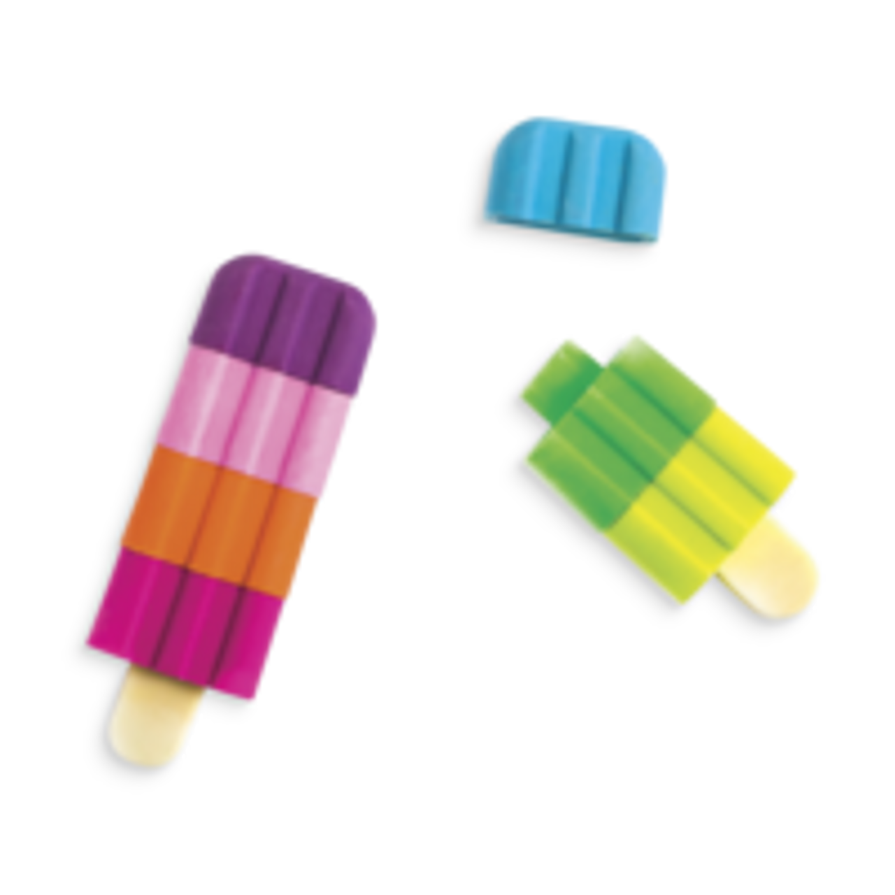 ICY POPS SCENTED PUZZLE ERASERS