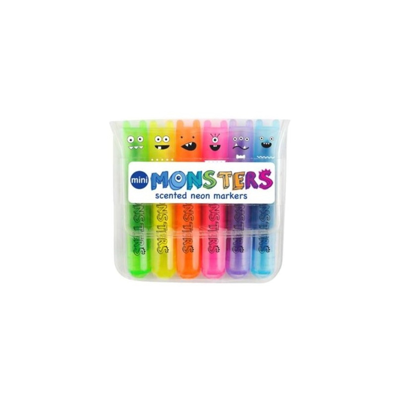 MINI MONSTERS SCENTED NEON MARKER