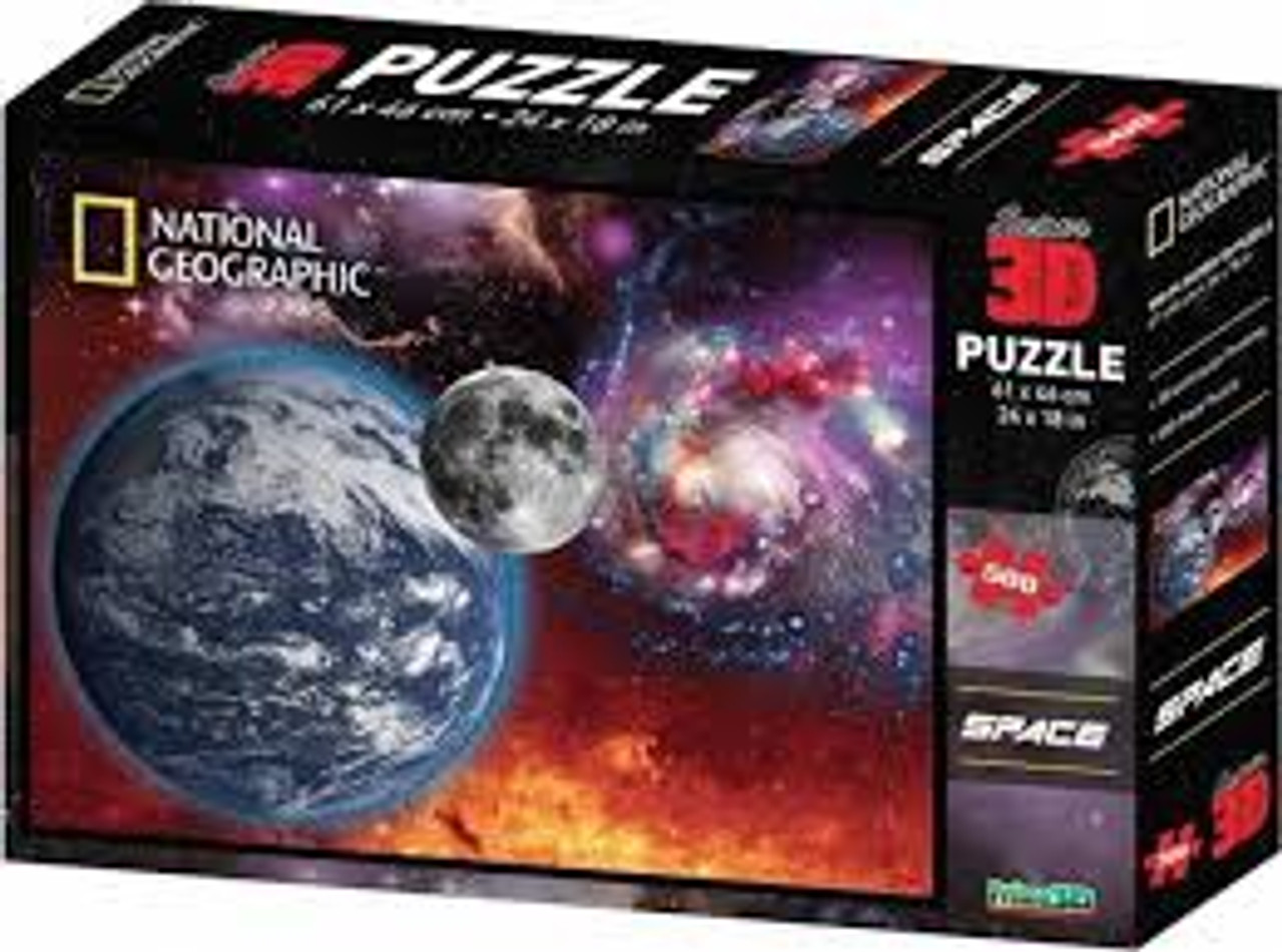 3D PUZZLE SPACE 500 PCS