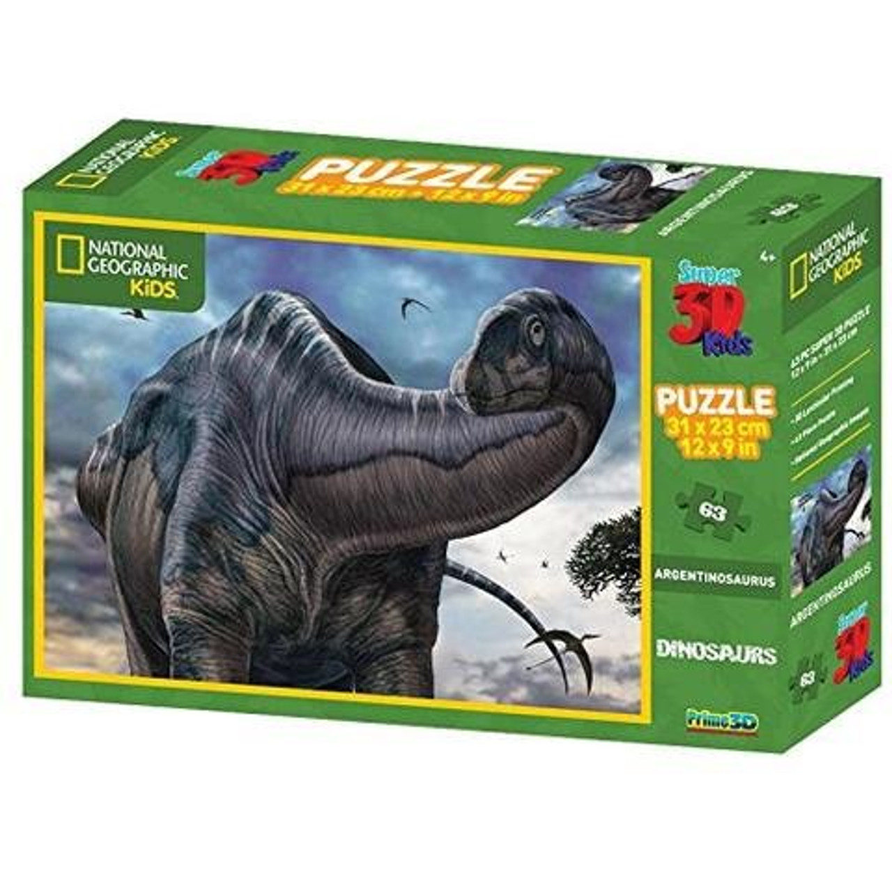 3D PUZZLE ARGENTINOSAURUS 63 PCS