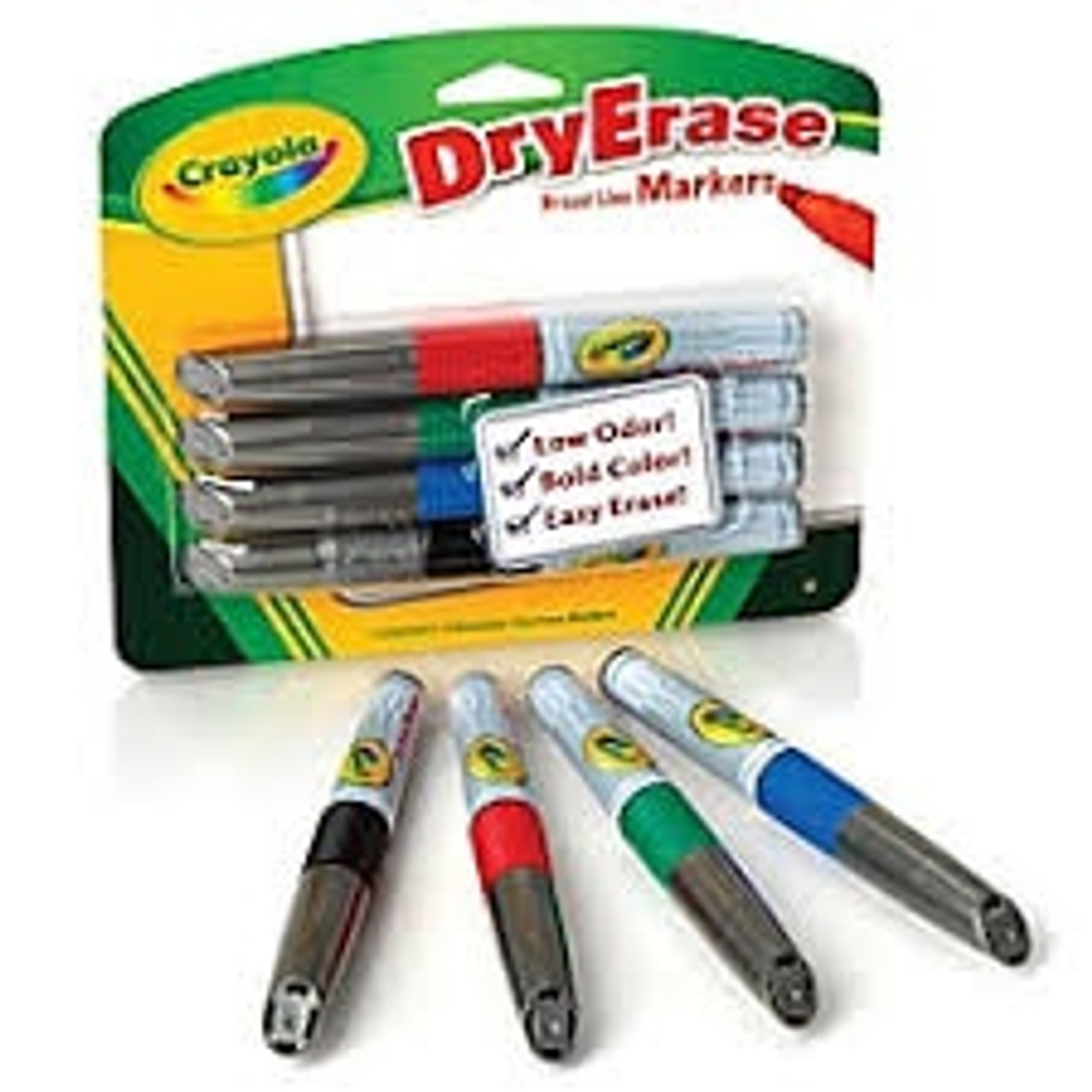 Crayola Washable Dry Erase Markers - Chisel Tip, Crayola.com