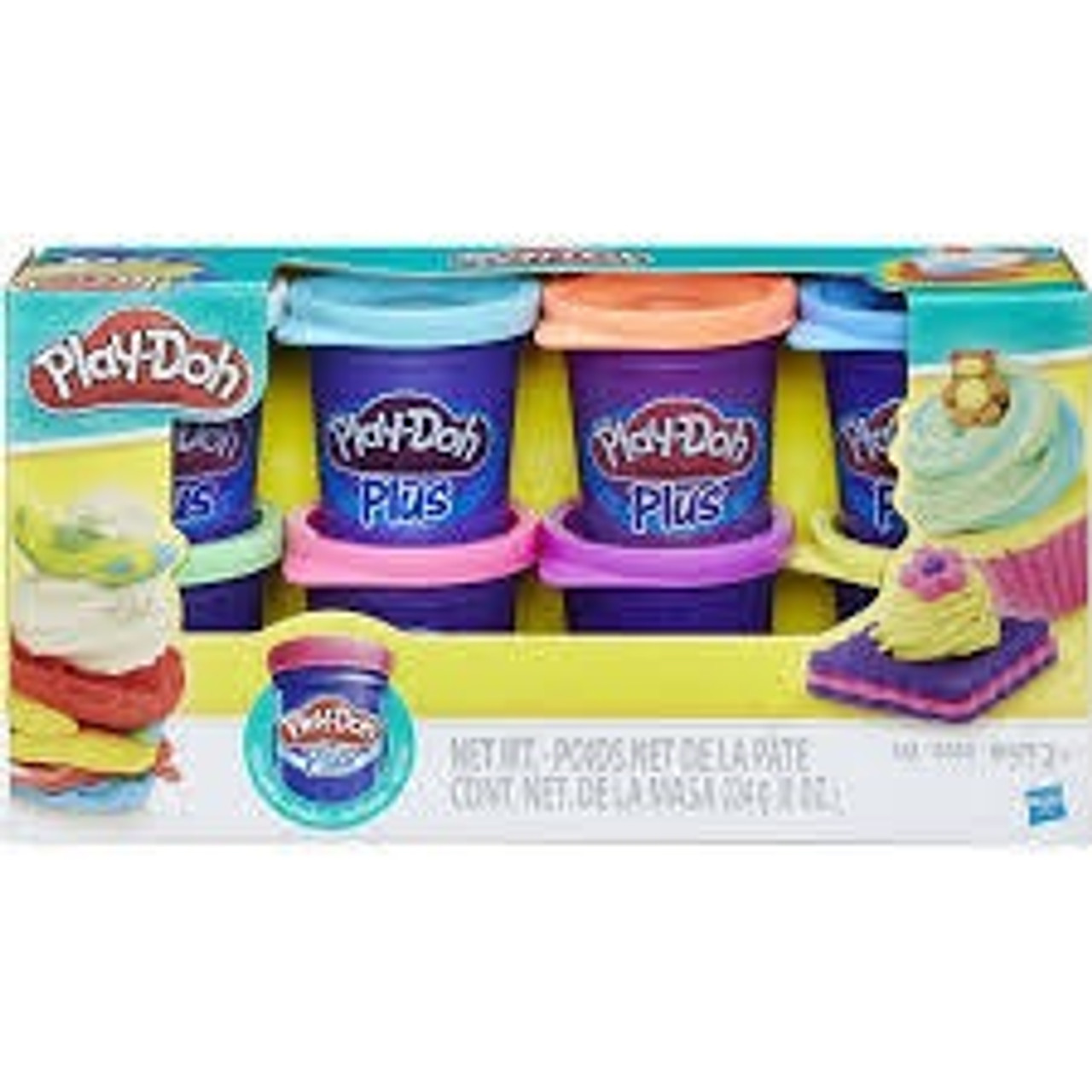 PLAY-DOH 8 SMALL TUBS