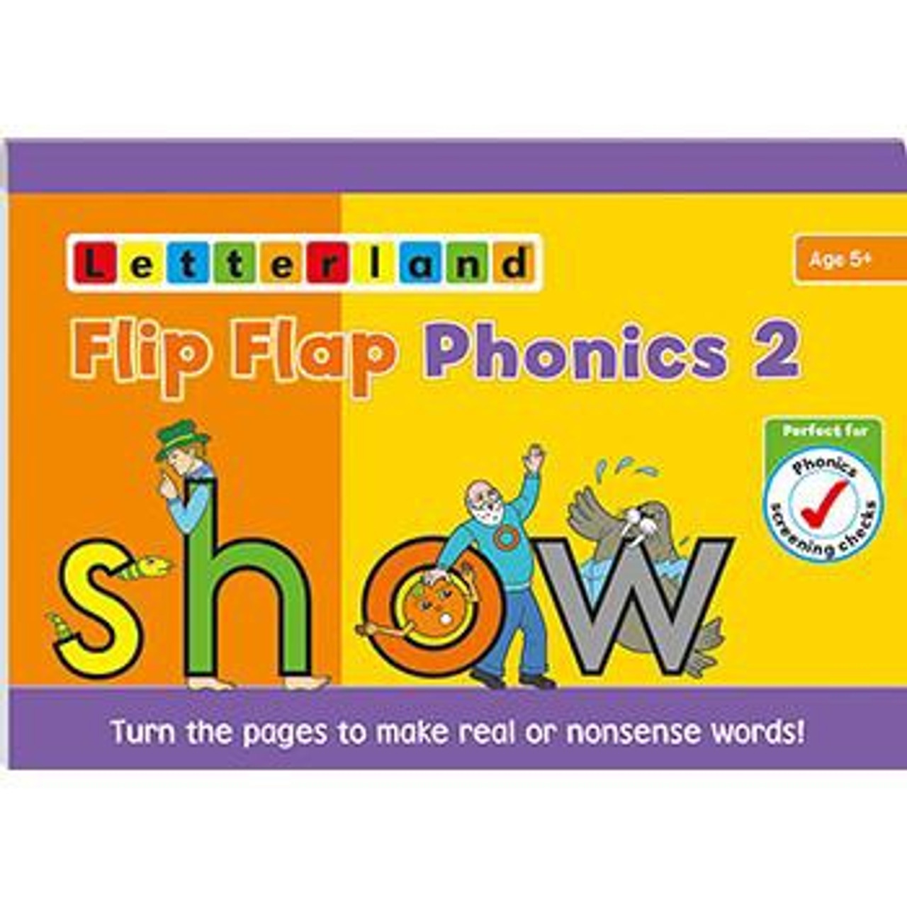 LETTERLAND FLIP FLAP PHONICS 2