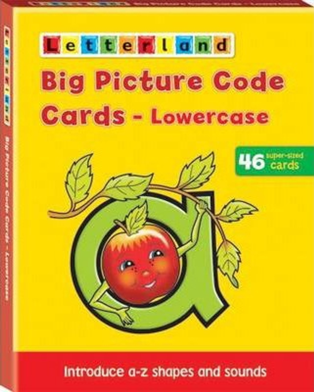 LETTERLAND BIG PICTURE CODE CARD LOWERCASE