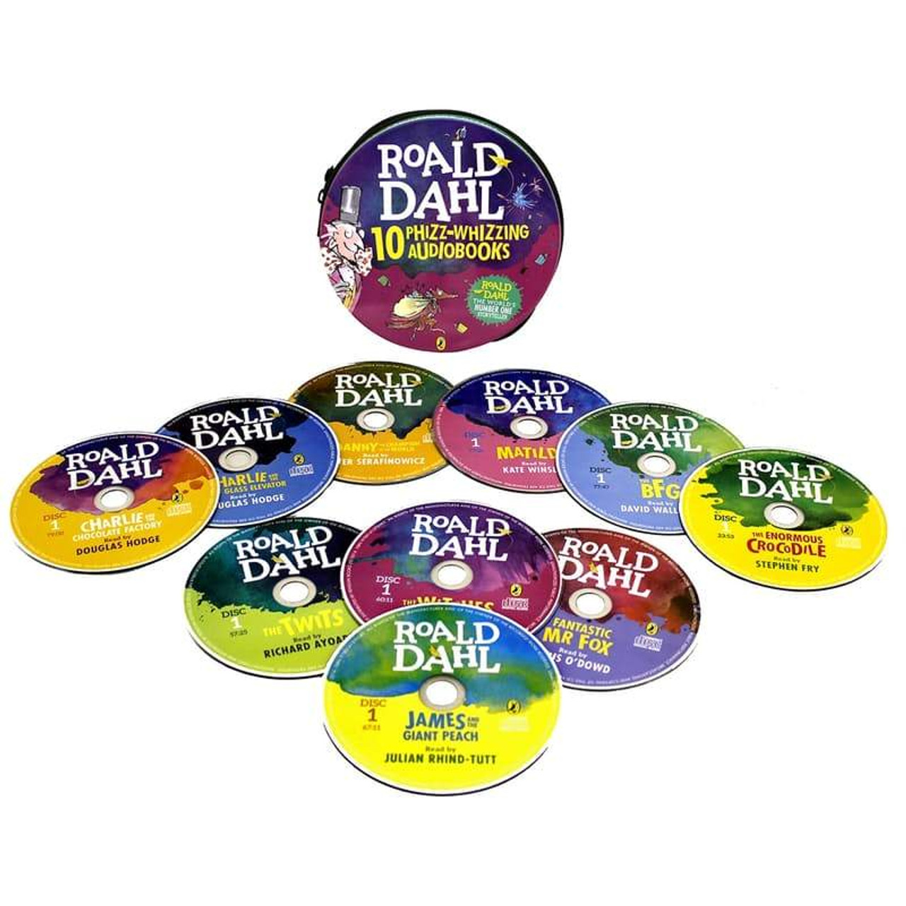 ROALD DAHL 10 PHIZZ-WHIZZING AUDIO BOOKS 29 CDS