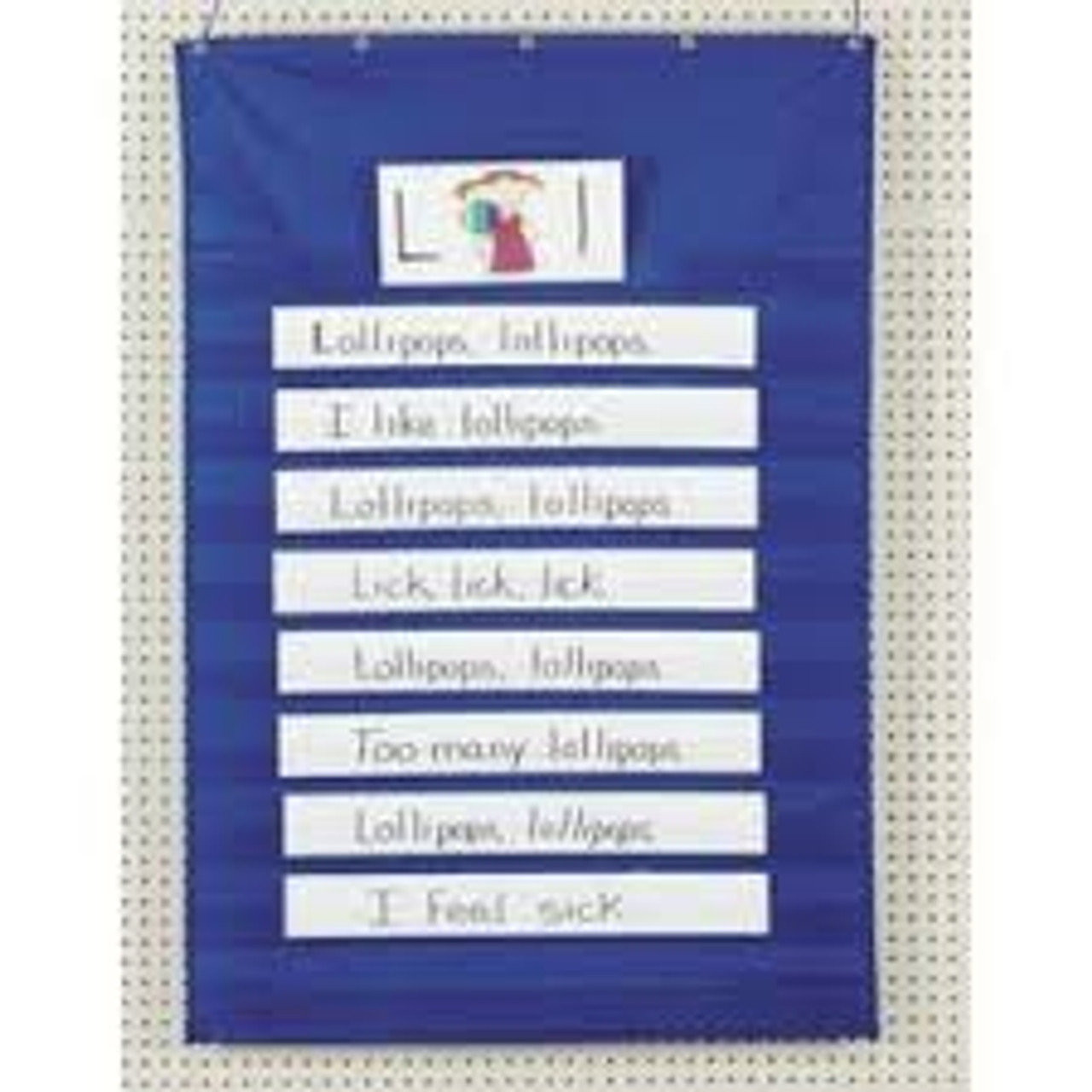 POCKET CHART STANDARD 34 X 50