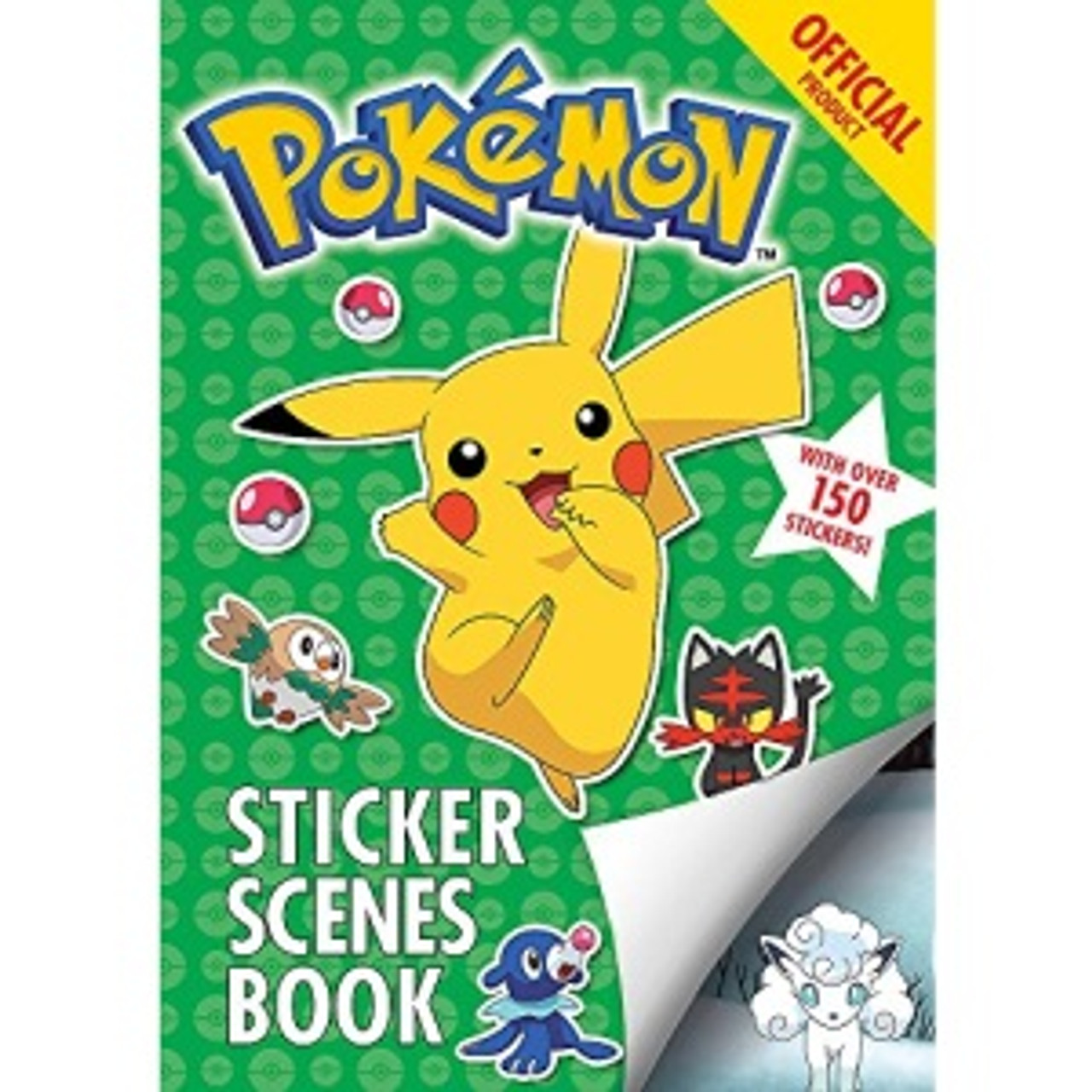 POKEMON STICKER SCENES BOOK