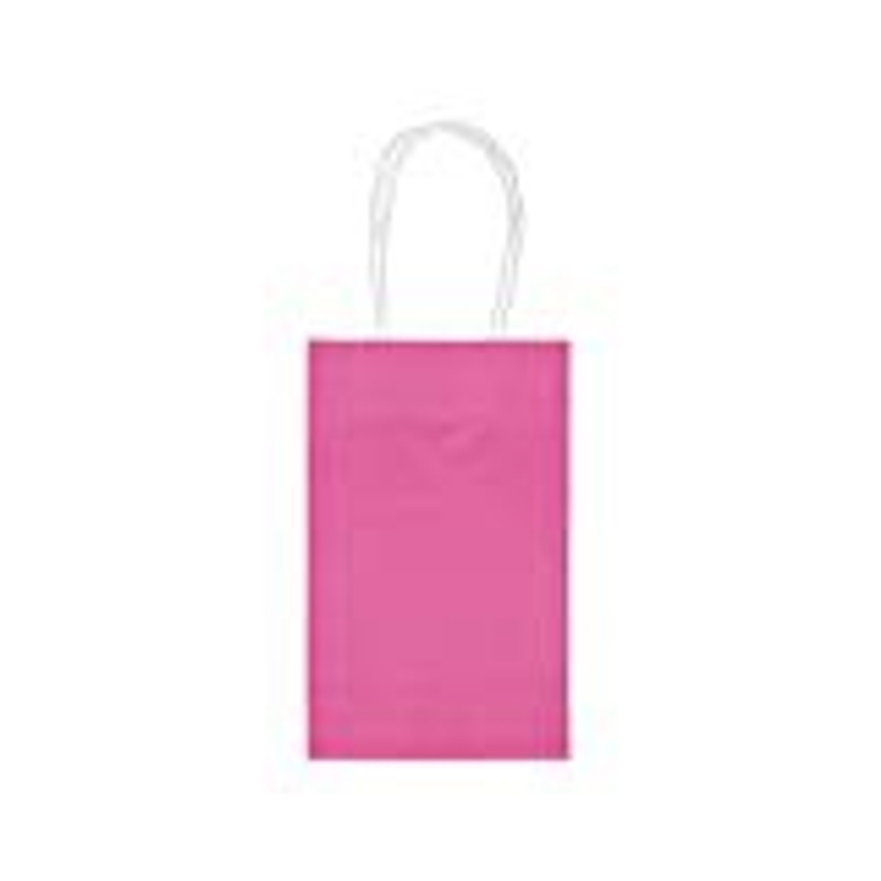 TREAT BAGS 10 BRIGHT PINK