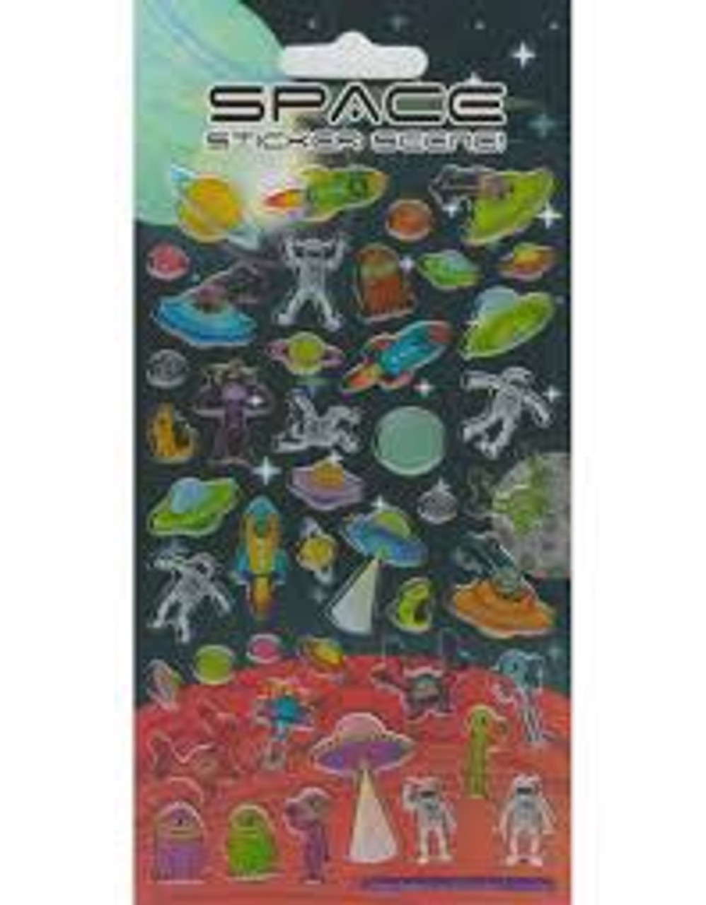 SPACE RESIN STICKERS