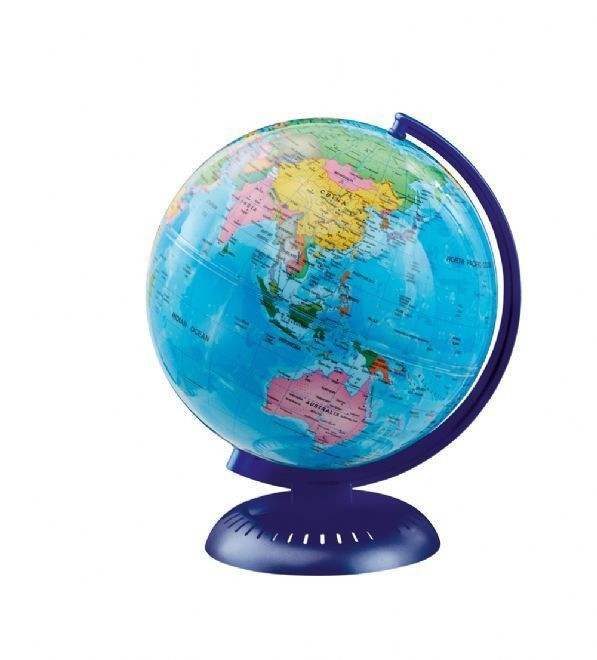 WORLD GLOBE 14CM