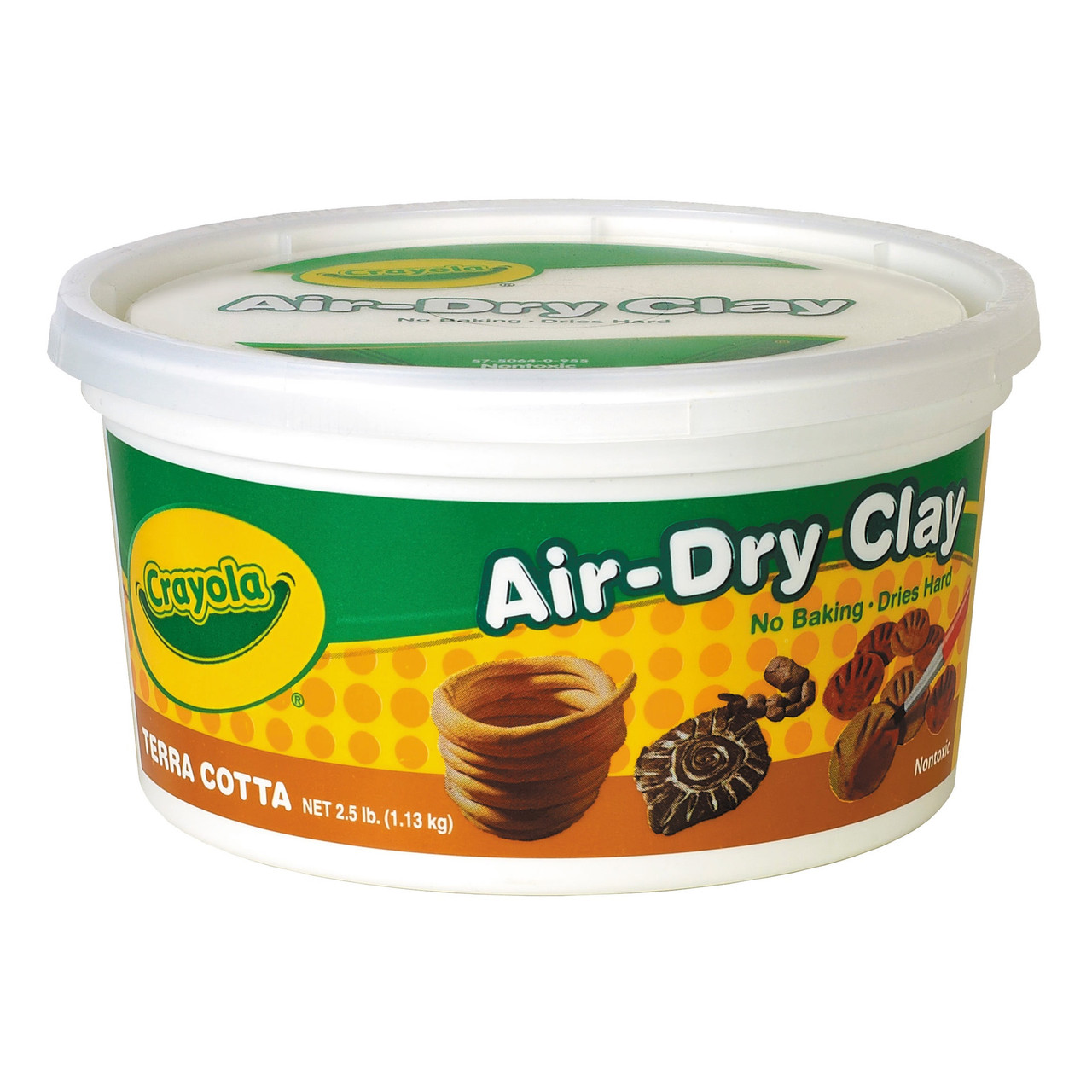 CRAYOLA AIR DRY CLAY 2.5LB TERRA COTTA