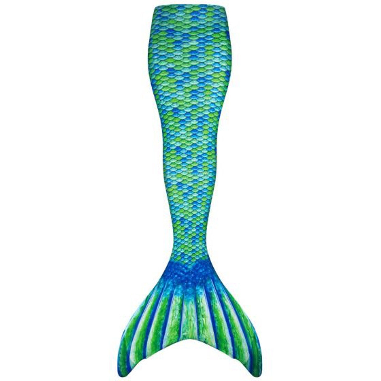 FIN FUN MERMAID TAIL & MONOFIN AUSSIE GREEN ADULT XS