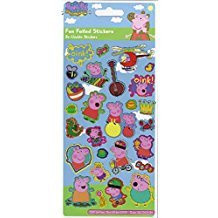 PEPPA PIG FUN FOILED STICKERS W1