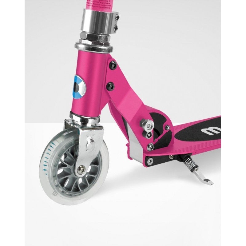 MICRO SCOOTER SPRITE PURPLE STRIPE LED