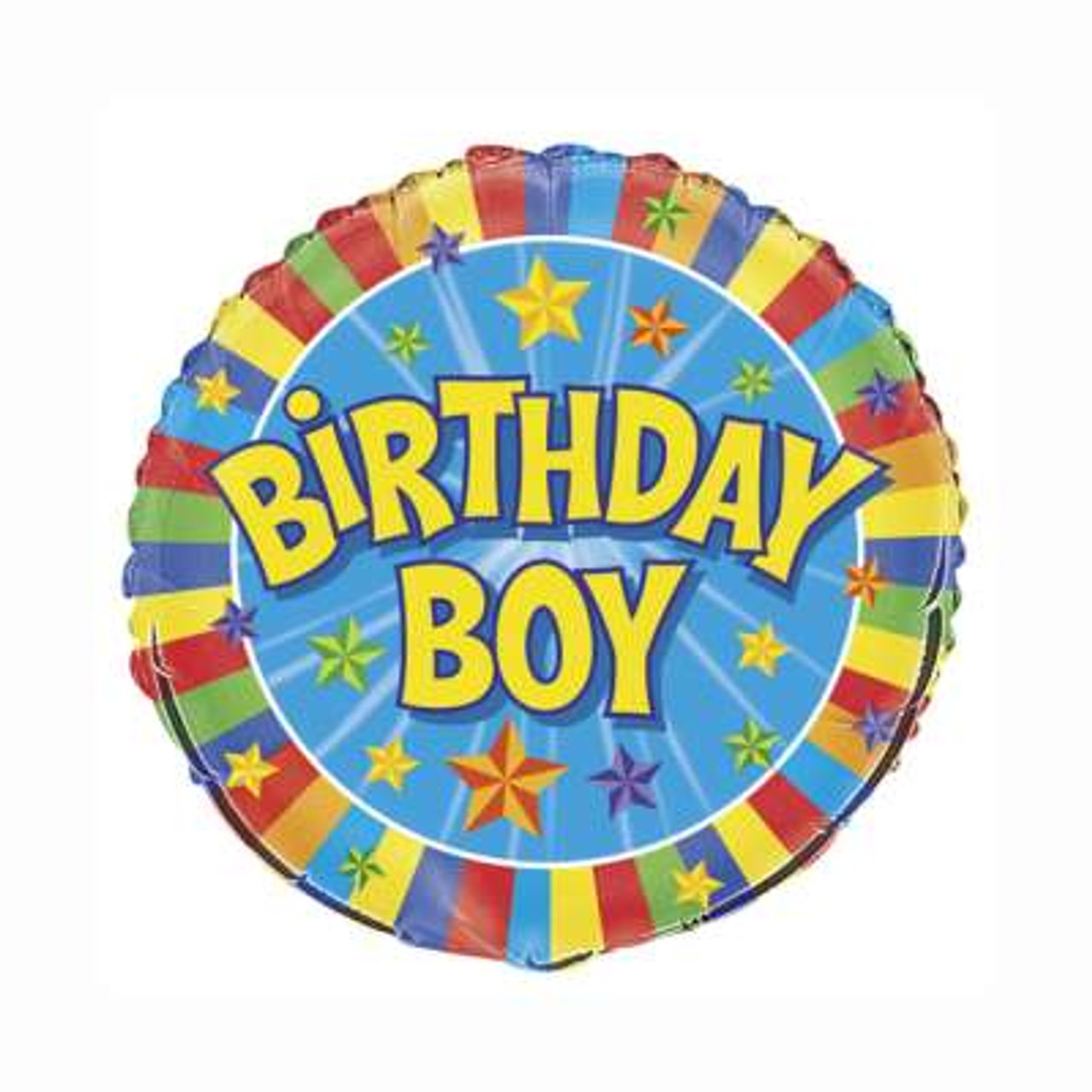 18"" BIRTHDAY BOY FOIL BALLOON