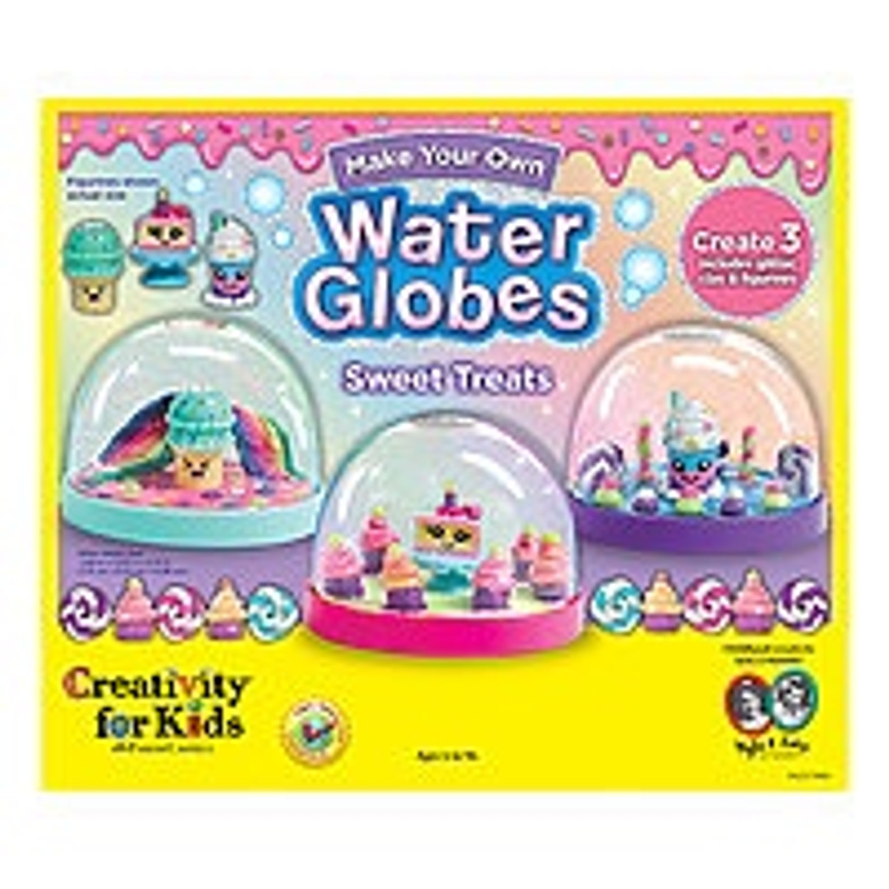 MAKE YOUR OWN WATER GLOBES SWEET TREATS